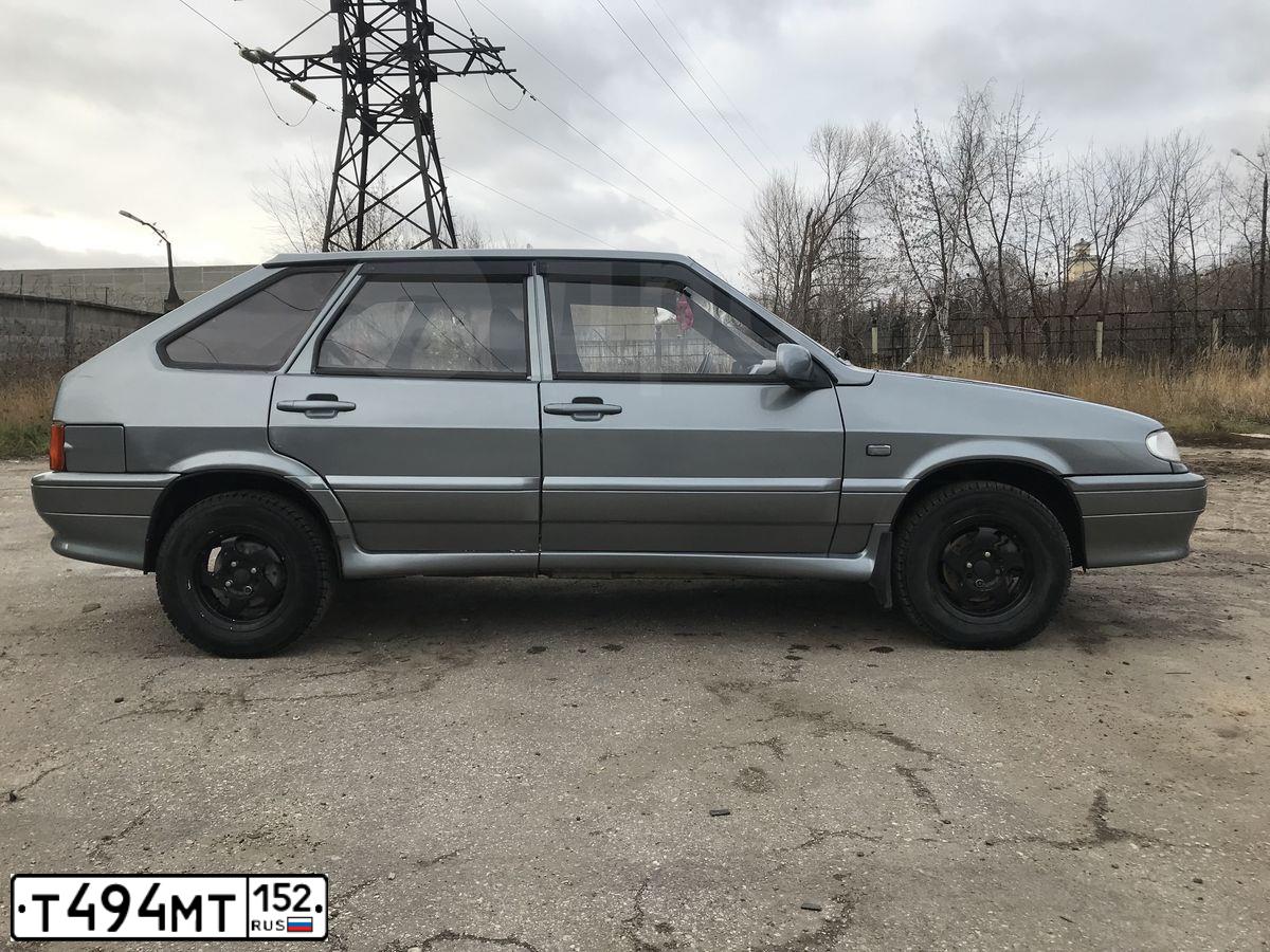 Фото автомобиля LADA 2114 SAMARA, 2008 — госномер У152ЕХ152. Цвет: СЕРО-ЗЕЛЕНЫЙ