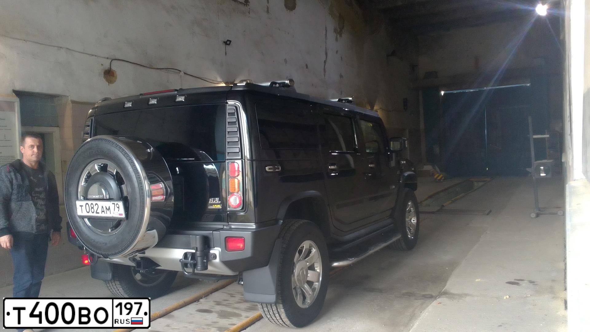 Фото автомобиля HUMMER H2, 2008 — госномер А624ОР797. Цвет: ЧЕРНЫЙ