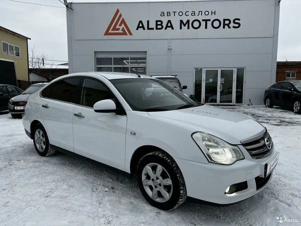 Фото автомобиля NISSAN ALMERA /AVTOVAZ/, 2015 — госномер А153НТ18. Цвет: Белый