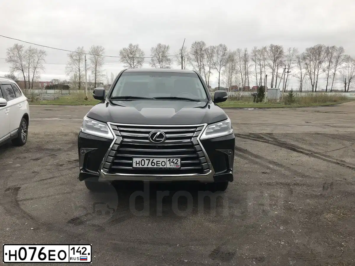 Фото автомобиля LEXUS LX, 2018 — госномер В666КВ49. Цвет: ЧЕРНЫЙ