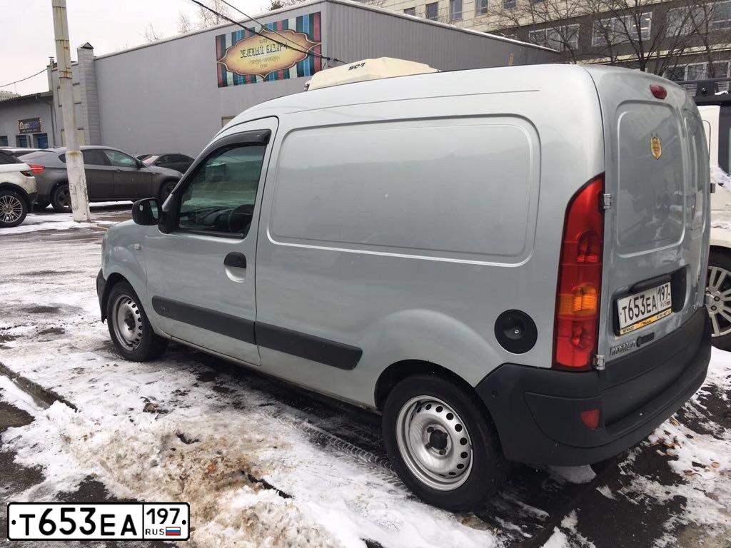 Фото автомобиля LADA LARGUS FURGON, 2013 — госномер В023РН797. Цвет: Серебристый