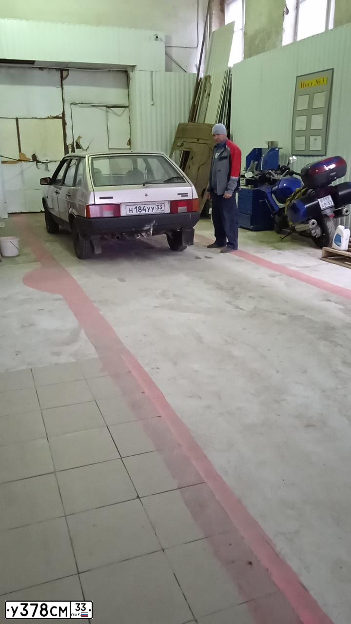 Фото автомобиля LADA 2109 SAMARA, 1997 — госномер Р433УС33. Цвет: серебристо-бежевый