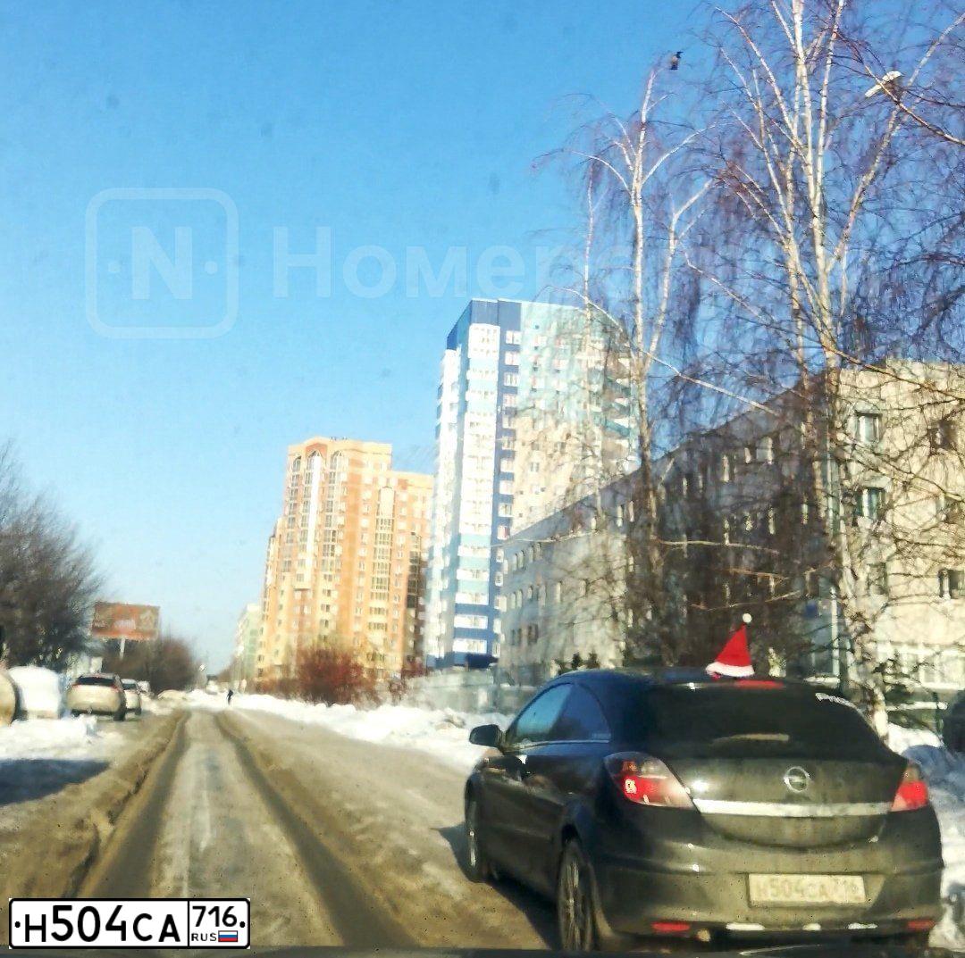 Фото автомобиля OPEL ASTRA, 2007 — госномер Н504СА716. Цвет: ЧЕРНЫЙ