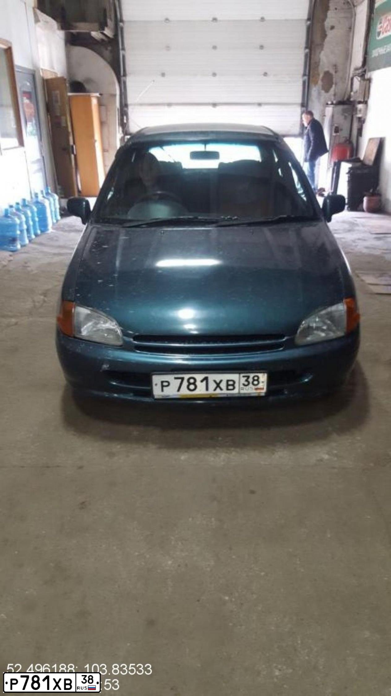 Фото автомобиля TOYOTA STARLET, 1997 — госномер Е274НР138