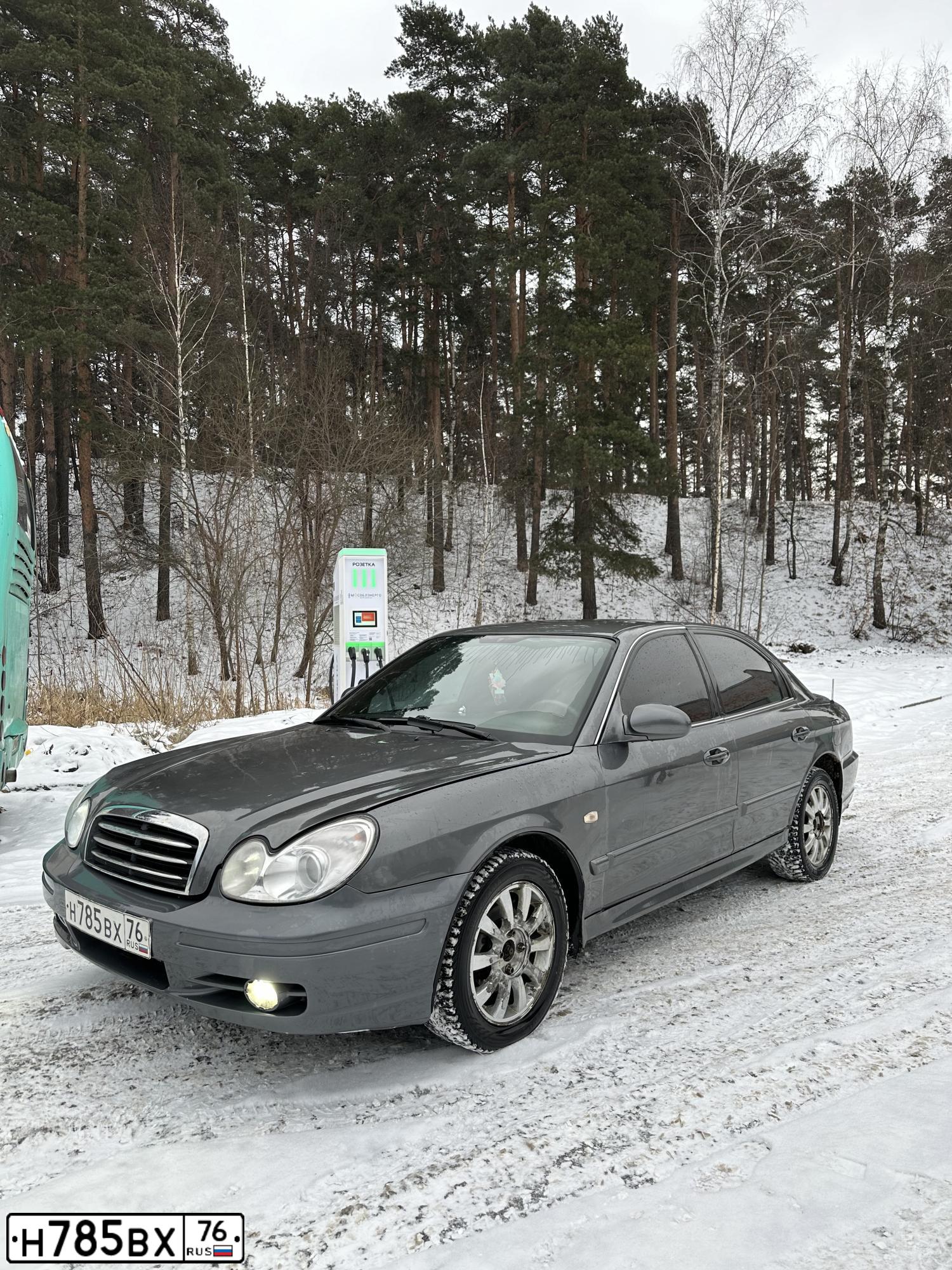 Фото автомобиля TAGAZ SONATA, 2005 — госномер Н785ВХ76. Цвет: СЕРЫЙ