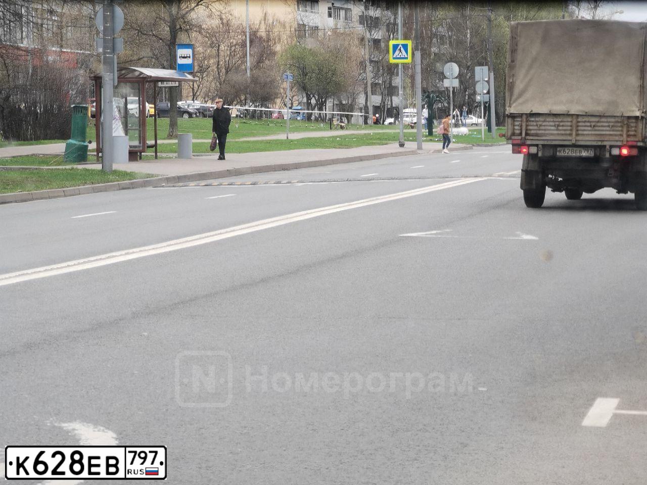 Фото автомобиля UAZ PROFI, 2018 — госномер Н573СВ750. Цвет: Темно-серый металлик