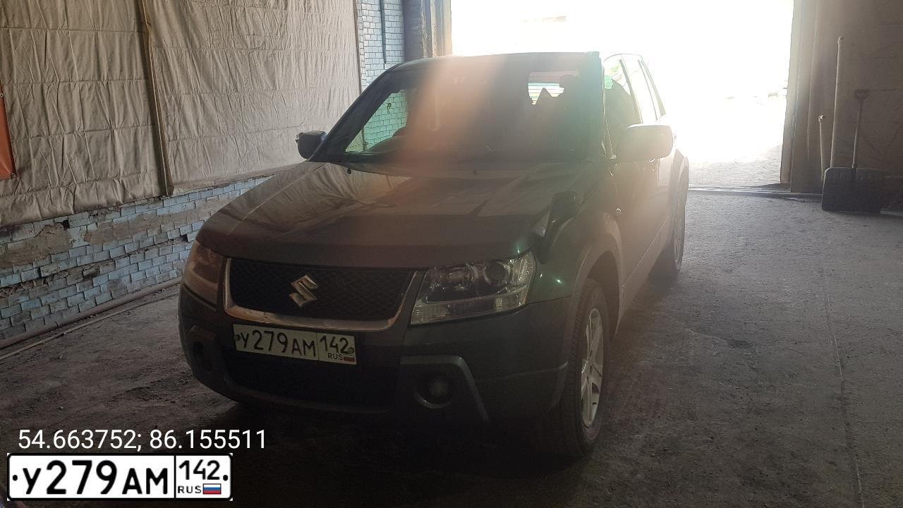 Фото автомобиля SUZUKI ESCUDO, 2005 — госномер М048ОМ142