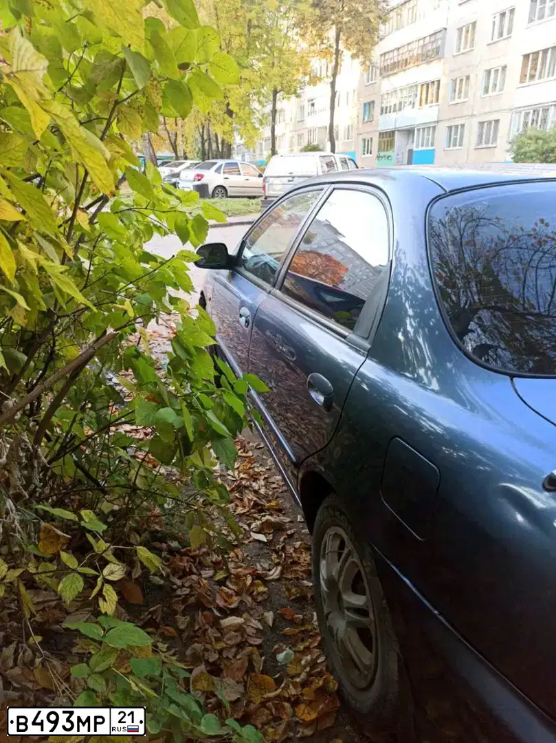 Фото автомобиля KIA SPECTRA, 2004 — госномер О125АР190. Цвет: СИНИЙ