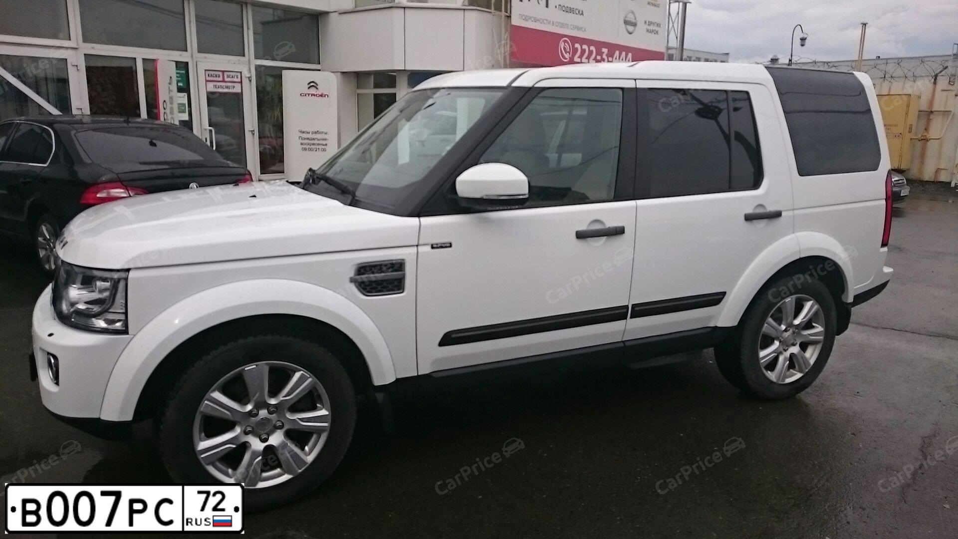 Фото автомобиля MITSUBISHI PAJERO, 2008 — госномер В007РС72. Цвет: Серебристый