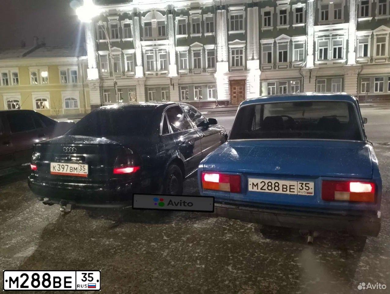 Фото автомобиля LADA 2105, 2005 — госномер Н181ТУ35. Цвет: синий