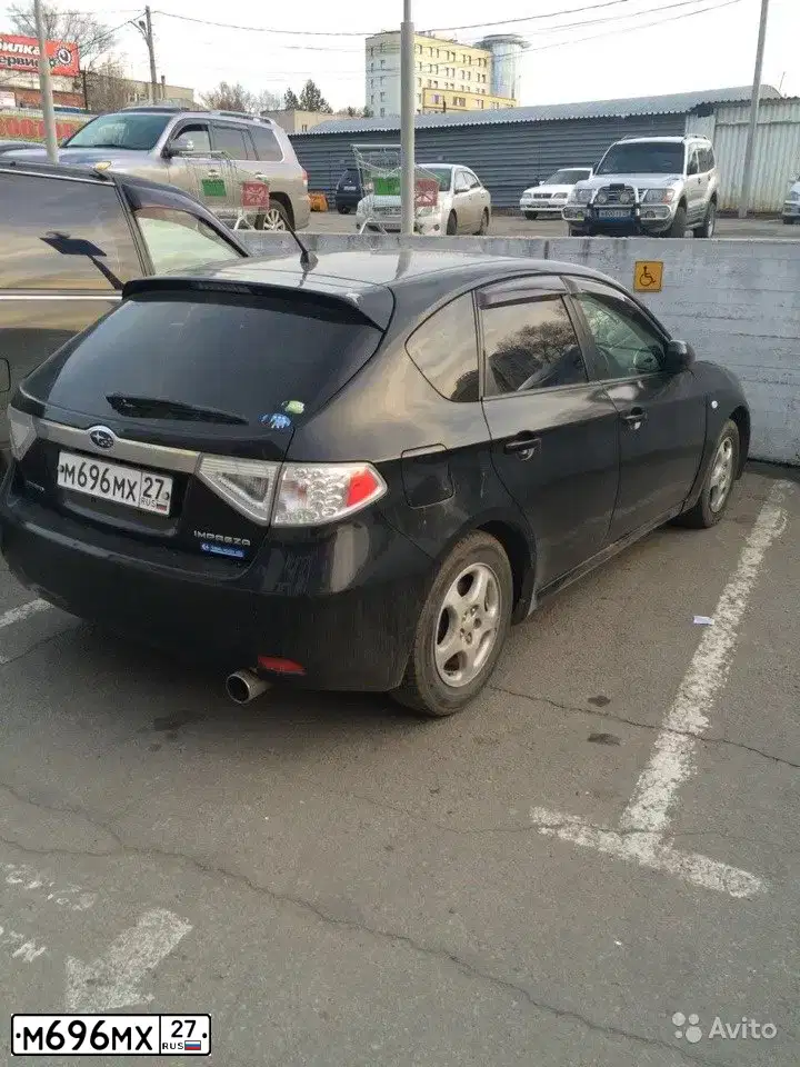 Фото автомобиля SUBARU IMPREZA, 2010 — госномер С722МС125