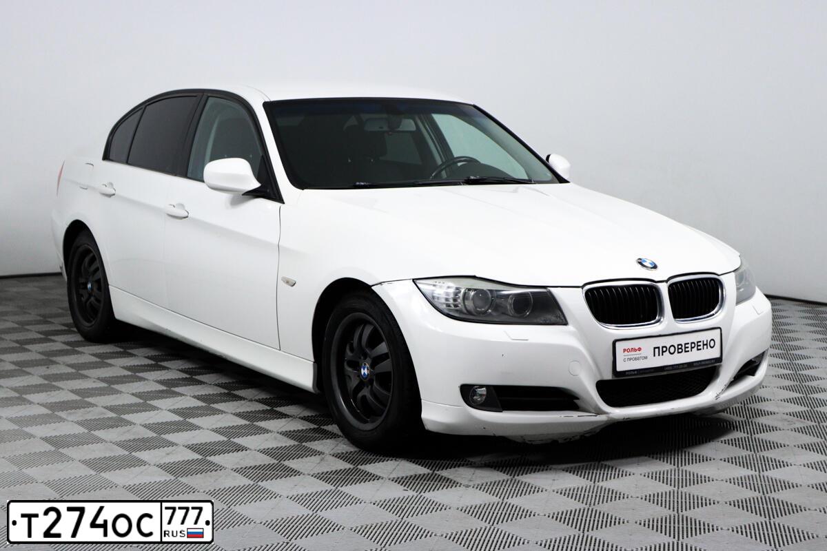 Фото автомобиля BMW SERIE 3, 2010 — госномер Х033КК790. Цвет: Белый