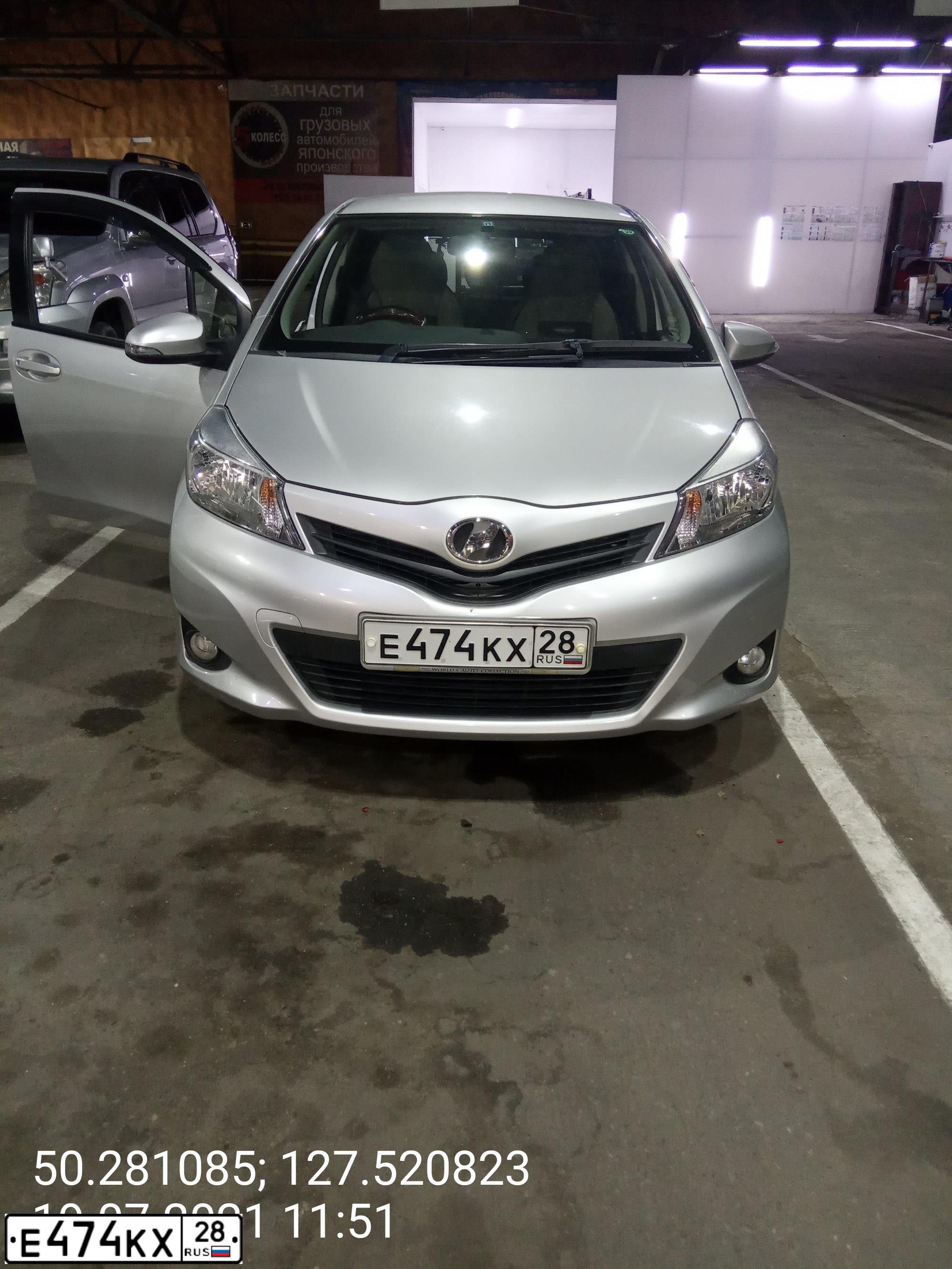 Фото автомобиля TOYOTA PASSO, 2010 — госномер О292ВО75