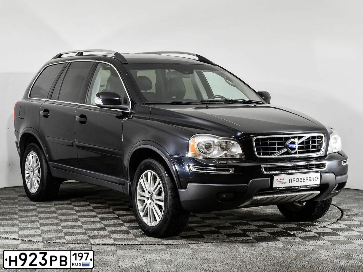 Фото автомобиля VOLVO XC90, 2011 — госномер К499МС126. Цвет: ЧЕРНЫЙ