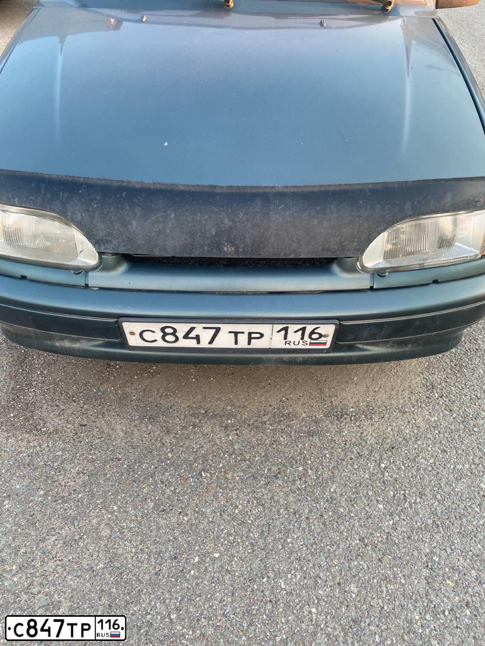 Фото автомобиля FIAT PUNTO, 2002 — госномер С847ТР116. Цвет: ТЕМНО-СЕРЫЙ