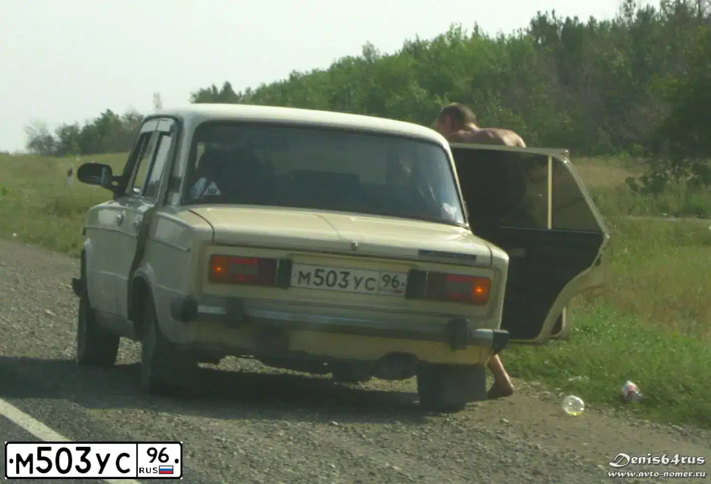 Фото автомобиля LADA 2106, 1998 — госномер М503УС96. Цвет: СВЕТЛО-ЖЕЛТЫЙ
