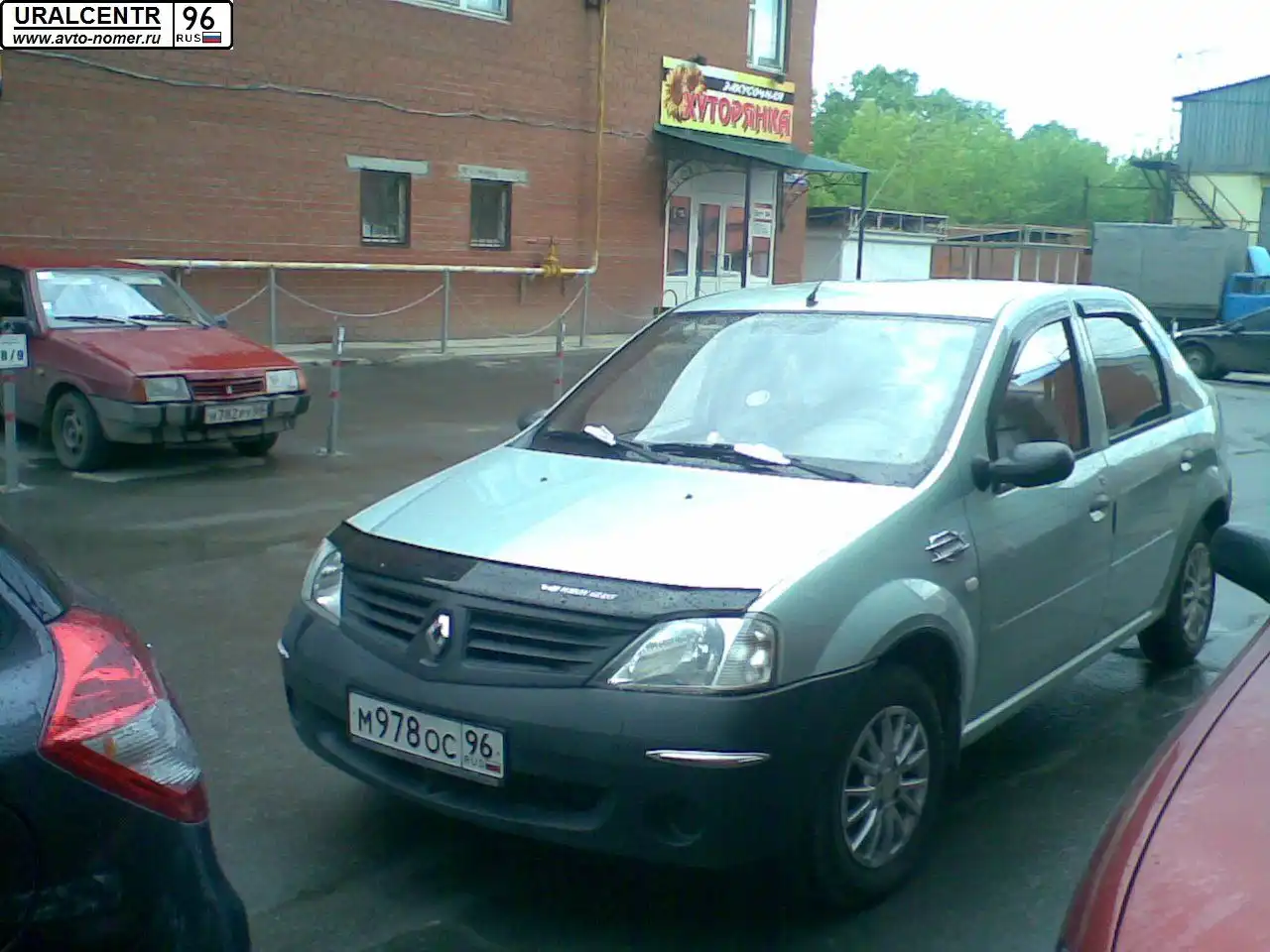 Фото автомобиля TAGAZ ACCENT, 2008 — госномер Х061НЕ96. Цвет: СВЕТЛО-БЕЖЕВЫЙ