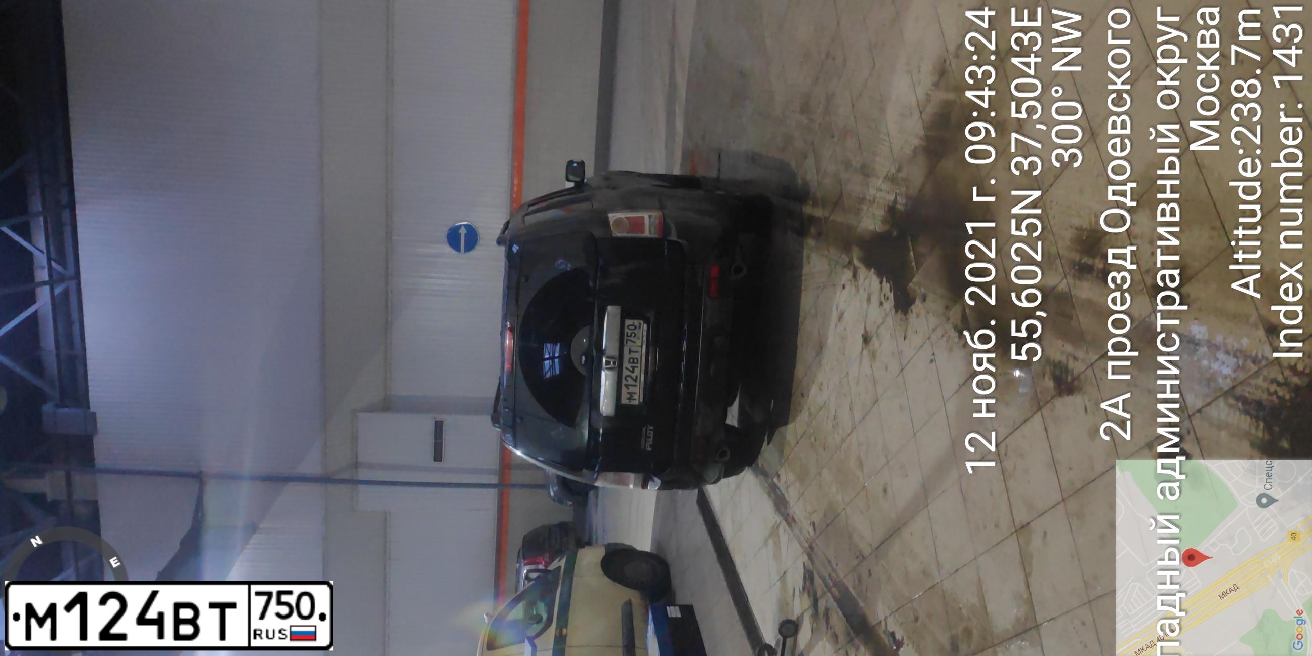 Фото автомобиля HONDA PILOT, 2013 — госномер А449РО67. Цвет: ЧЕРНЫЙ