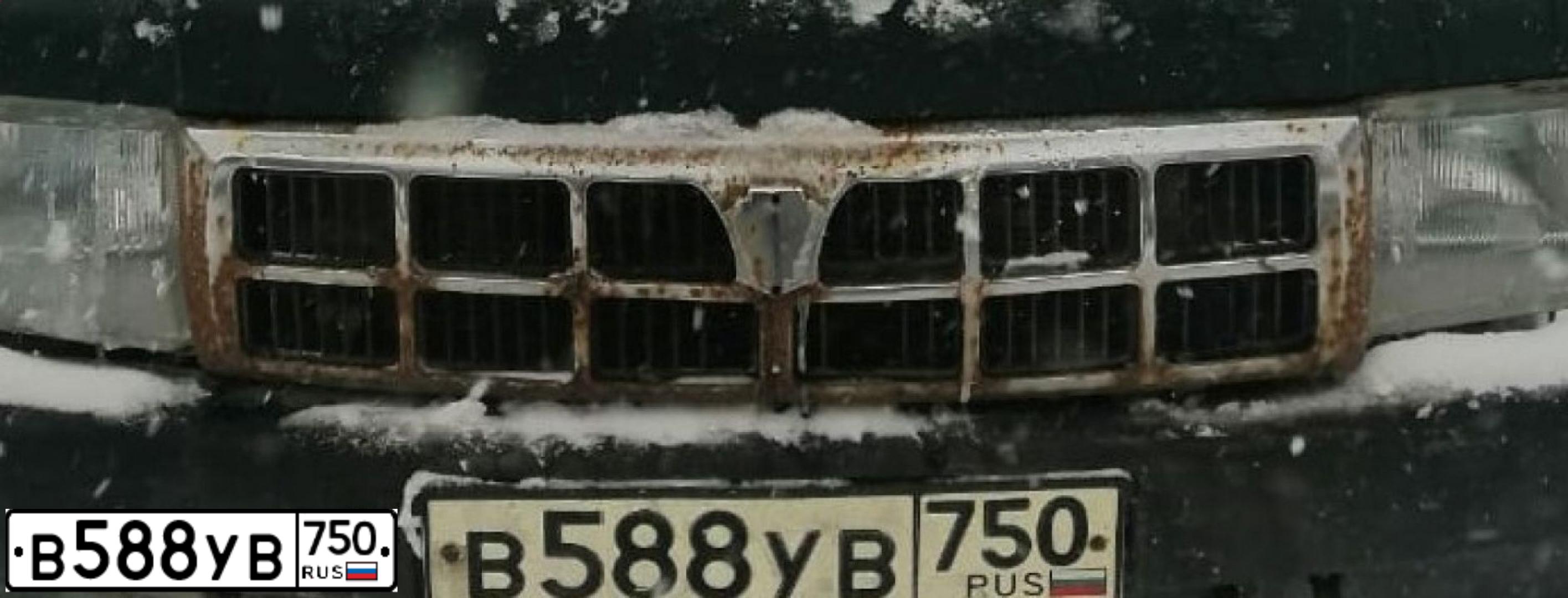 Фото автомобиля GAZ 2705 EL, 1999 — госномер В588УВ750. Цвет: ЗЕЛЕНЫЙ САД