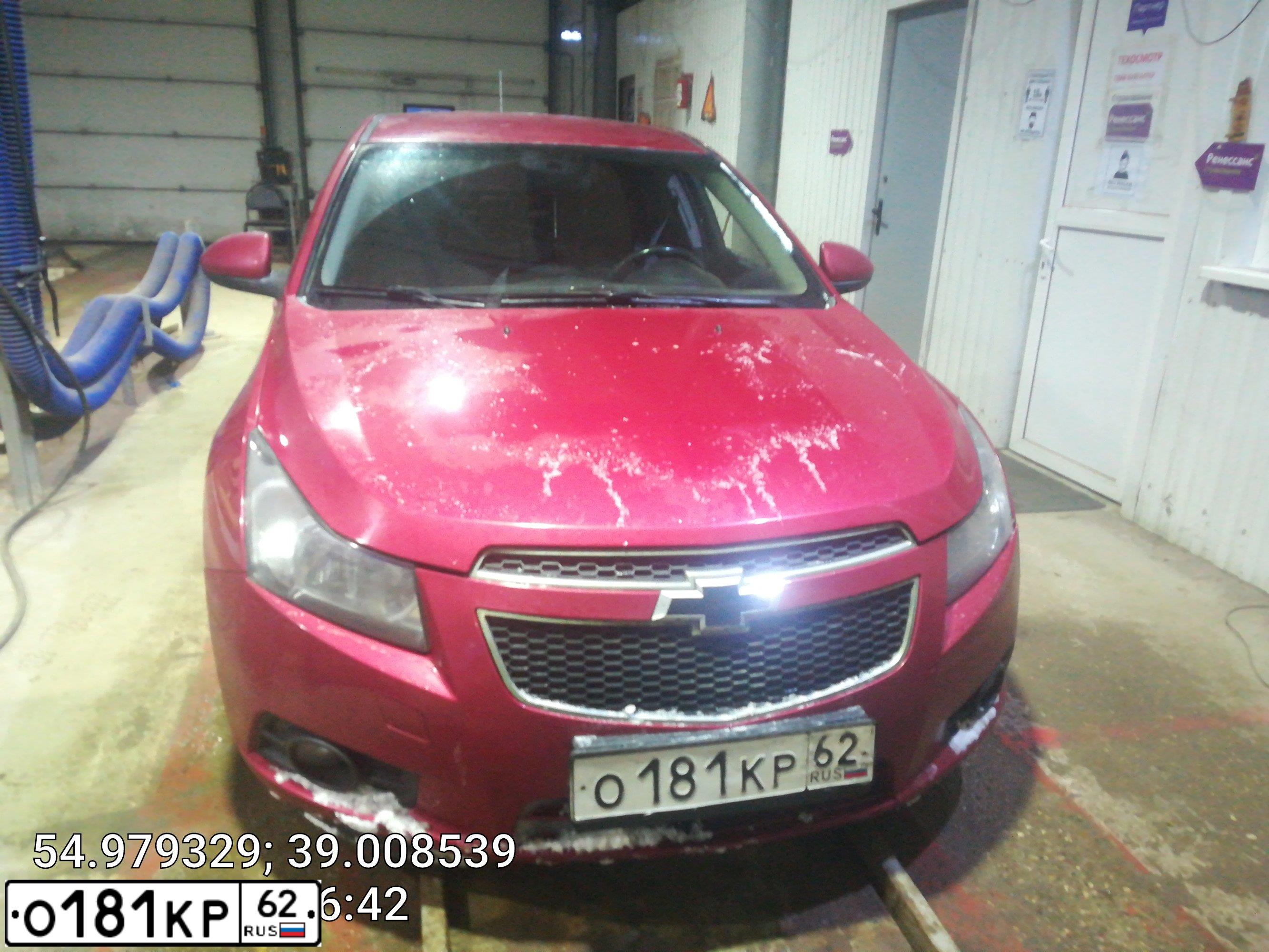 Фото автомобиля MITSUBISHI LANCER, 2008 — госномер О181КР62. Цвет: ЧЕРНЫЙ
