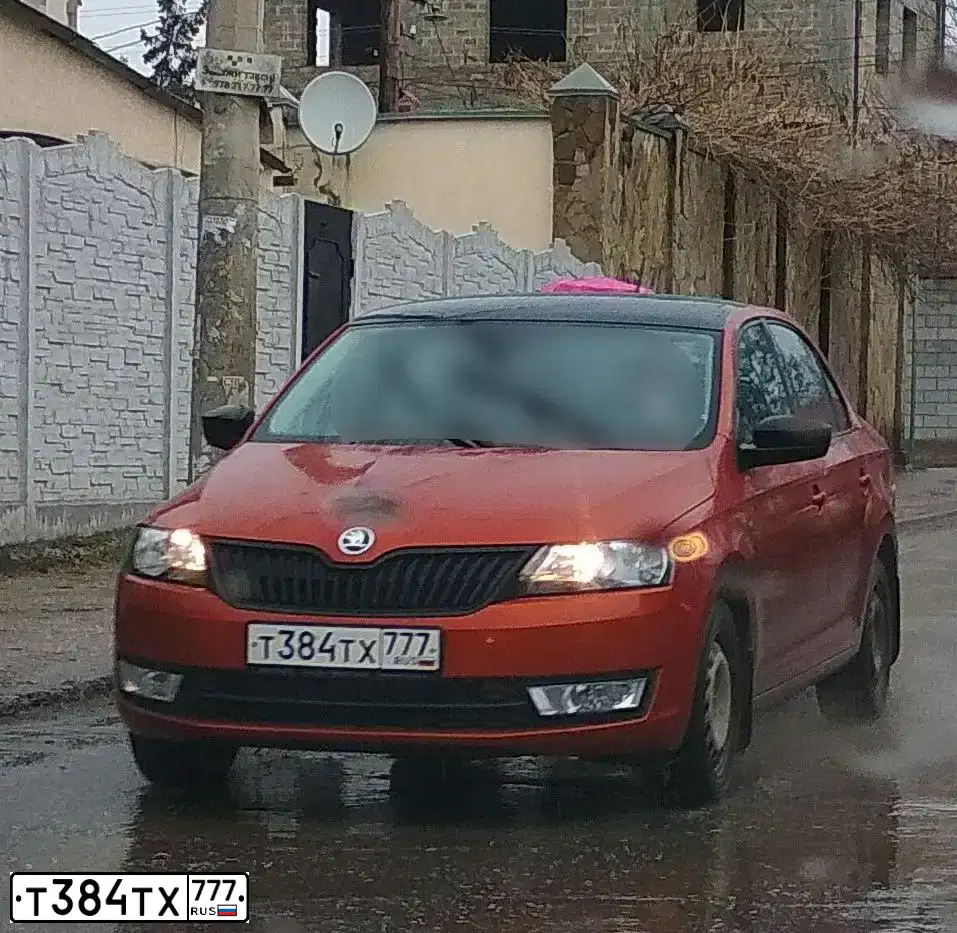 Фото автомобиля SKODA RAPID, 2016 — госномер Н554ТМ82