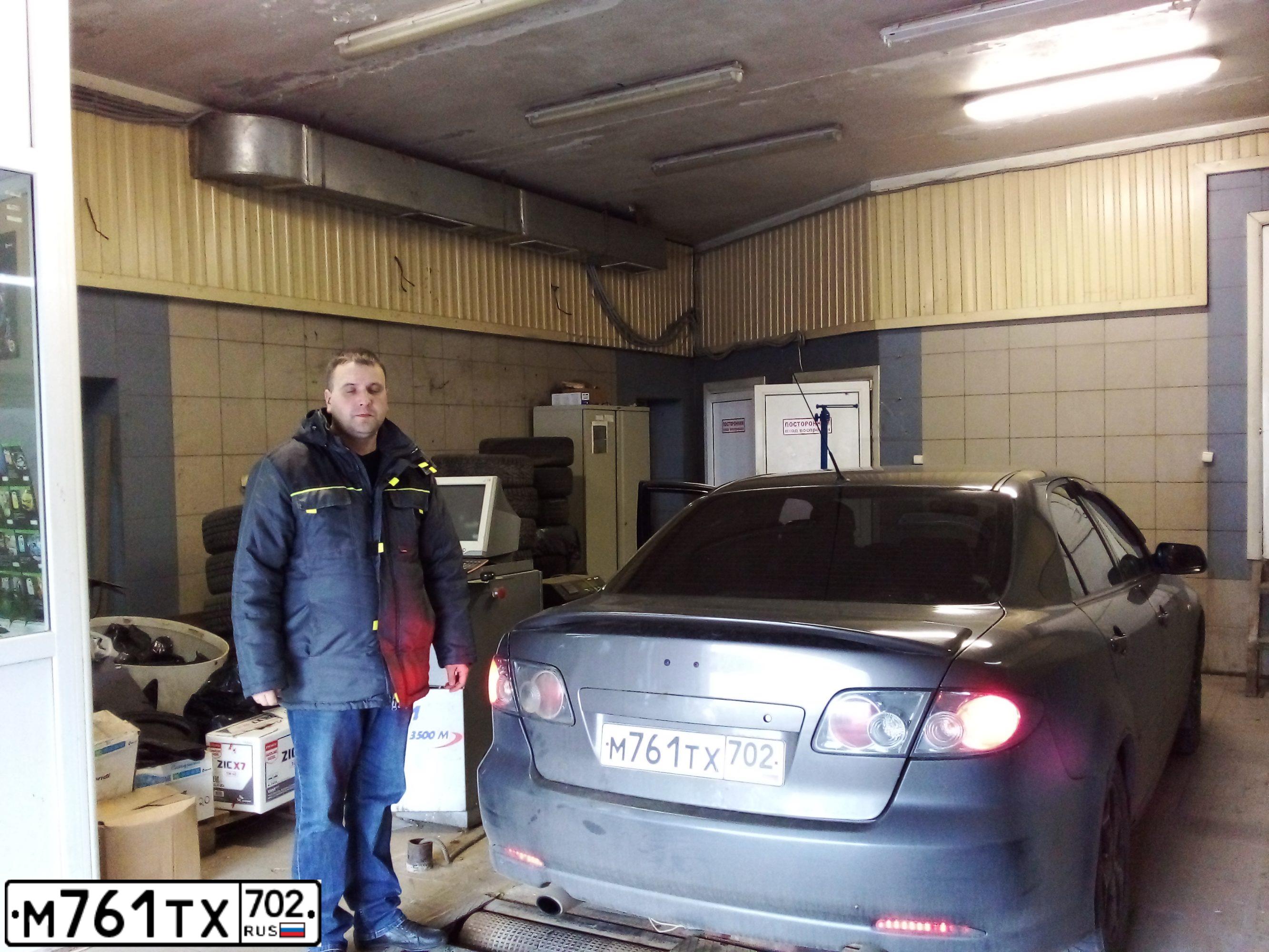 Фото автомобиля MAZDA 6, 2006 — госномер Р215ТТ18