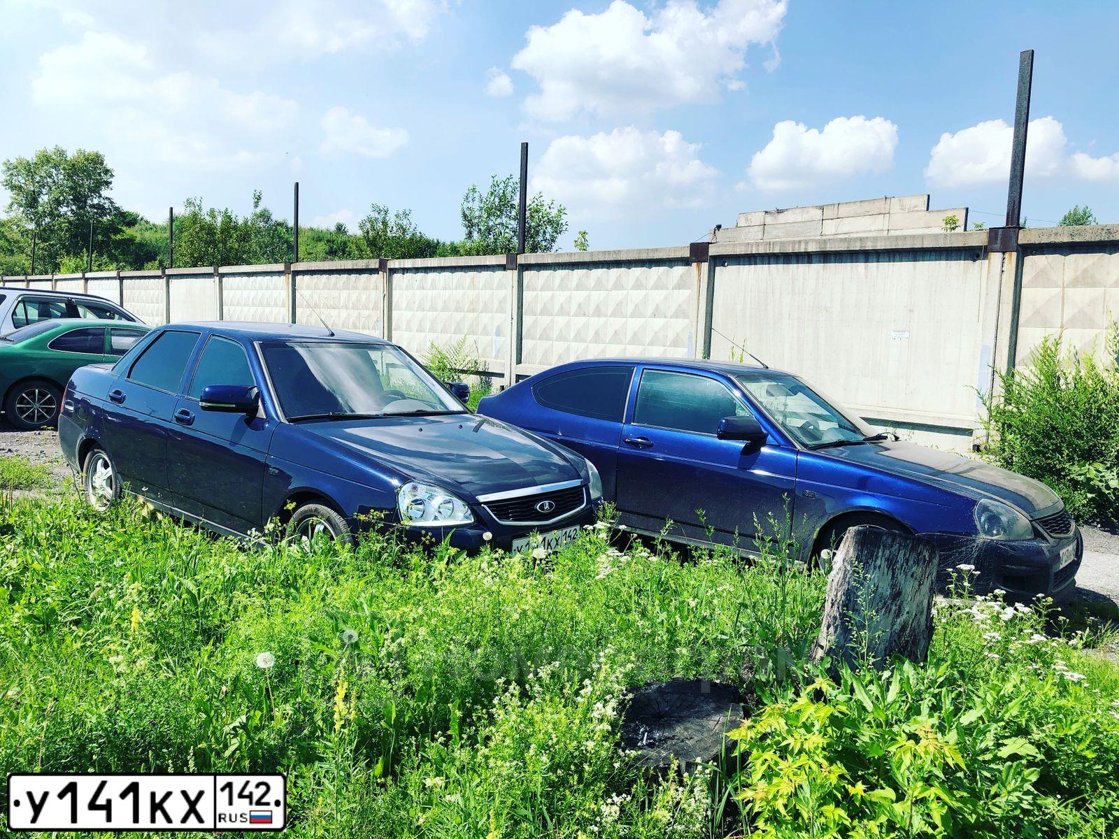 Фото автомобиля LADA 2170 PRIORA, 2011 — госномер О813РУ116. Цвет: синий