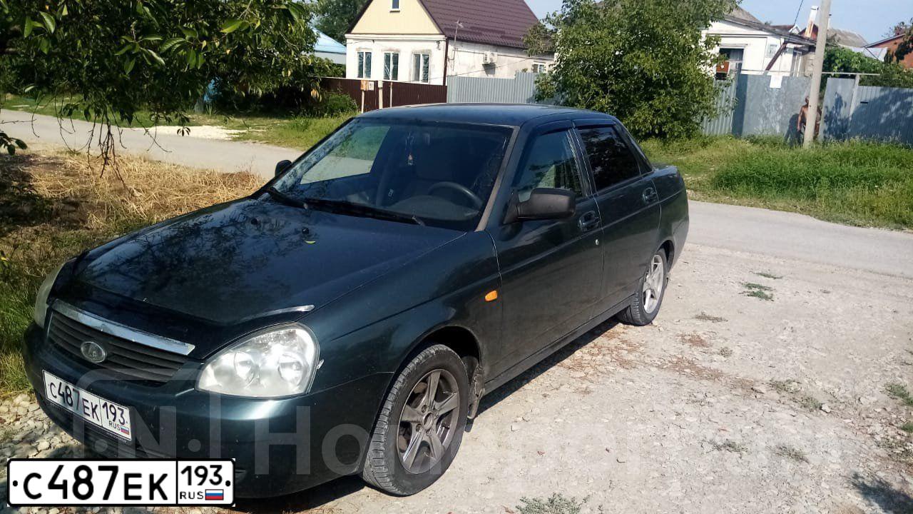 Фото автомобиля LADA 2170 PRIORA, 2008 — госномер С219ХМ93. Цвет: Серо-сине-зеленый
