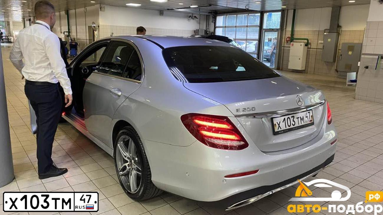Фото автомобиля MERCEDES E-KLASSE, 2018 — госномер М070СТ702. Цвет: Серебристый