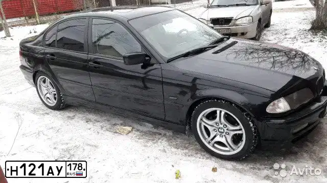 Фото автомобиля BMW SERIE 3, 1998 — госномер Е448ОВ790. Цвет: ЧЕРНЫЙ