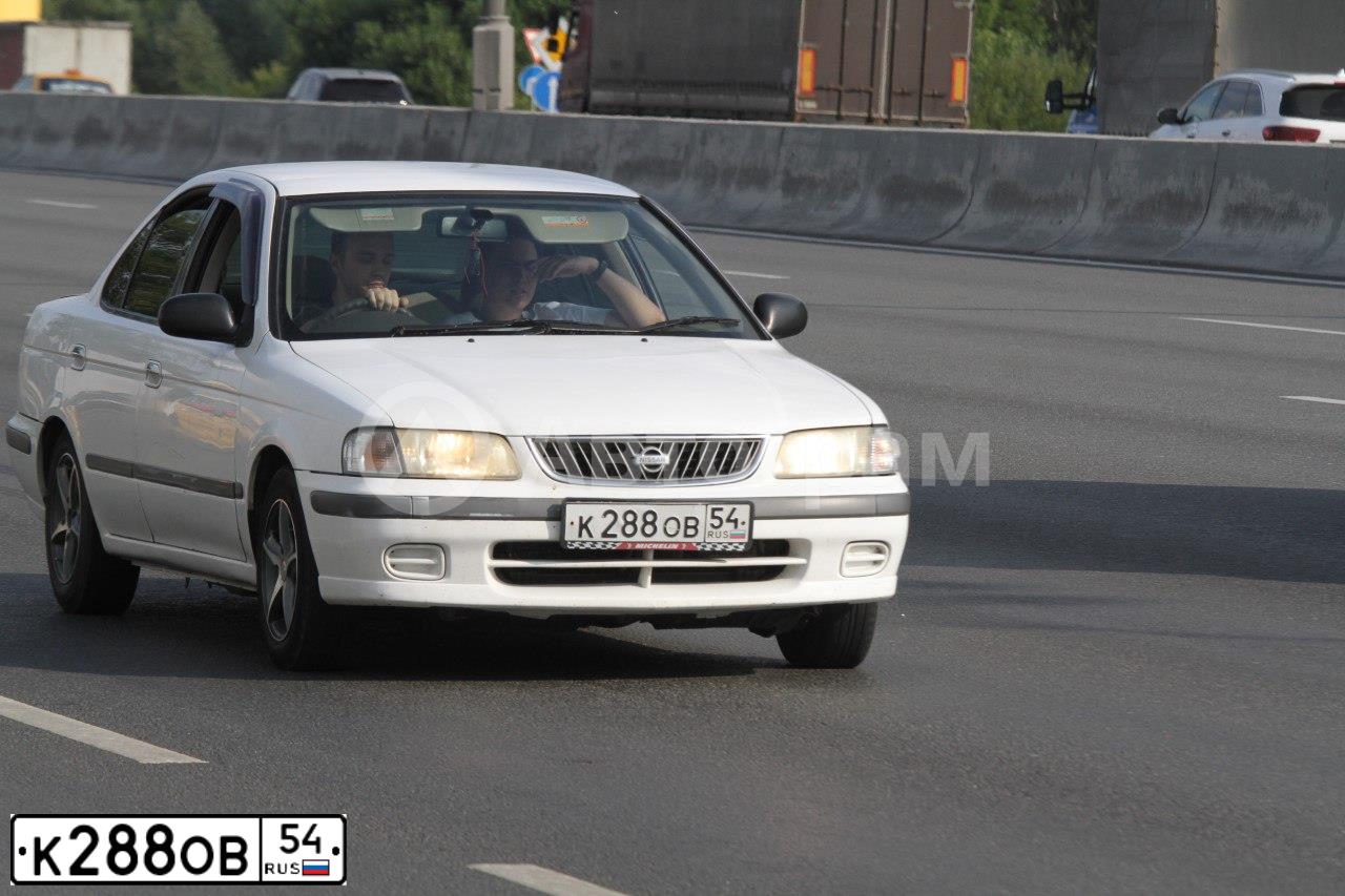 Фото автомобиля NISSAN SUNNY, 1999 — госномер Е776ТУ08