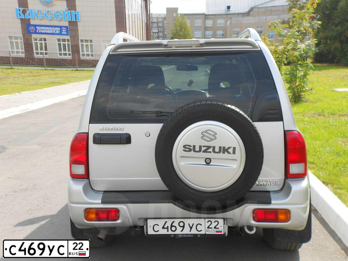 Фото автомобиля SUZUKI /GRAND/ VITARA, 2003 — госномер К293МТ163. Цвет: СЕРЕБРИСТЫЙ