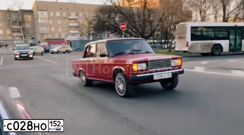 Фото автомобиля MITSUBISHI LANCER, 2007 — госномер О290МК716. Цвет: синий