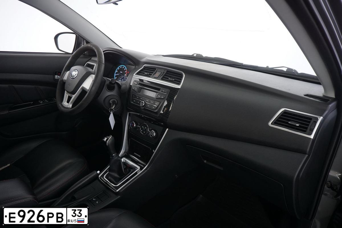 Фото автомобиля LIFAN SOLANO, 2016 — госномер К203ОС180. Цвет: СТАЛЬНОЙ СЕРЫЙ