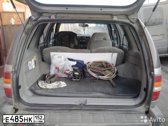 Фото автомобиля CHEVROLET BLAZER, 1997 — госномер Е485НК152. Цвет: Серый