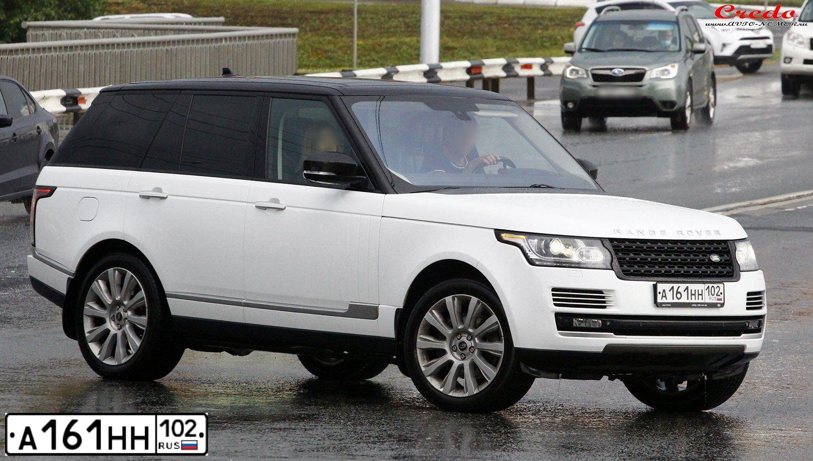 Фото автомобиля LANDROVER RANGE ROVER, 2014 — госномер Н656СА702. Цвет: ЯРКО-БЕЛЫЙ