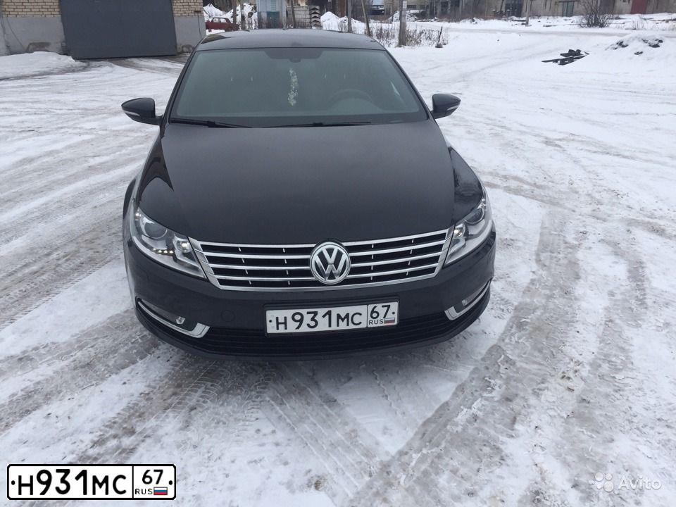 Фото автомобиля VOLKSWAGEN CC, 2012 — госномер Н808ЕР32. Цвет: ЧЕРНЫЙ