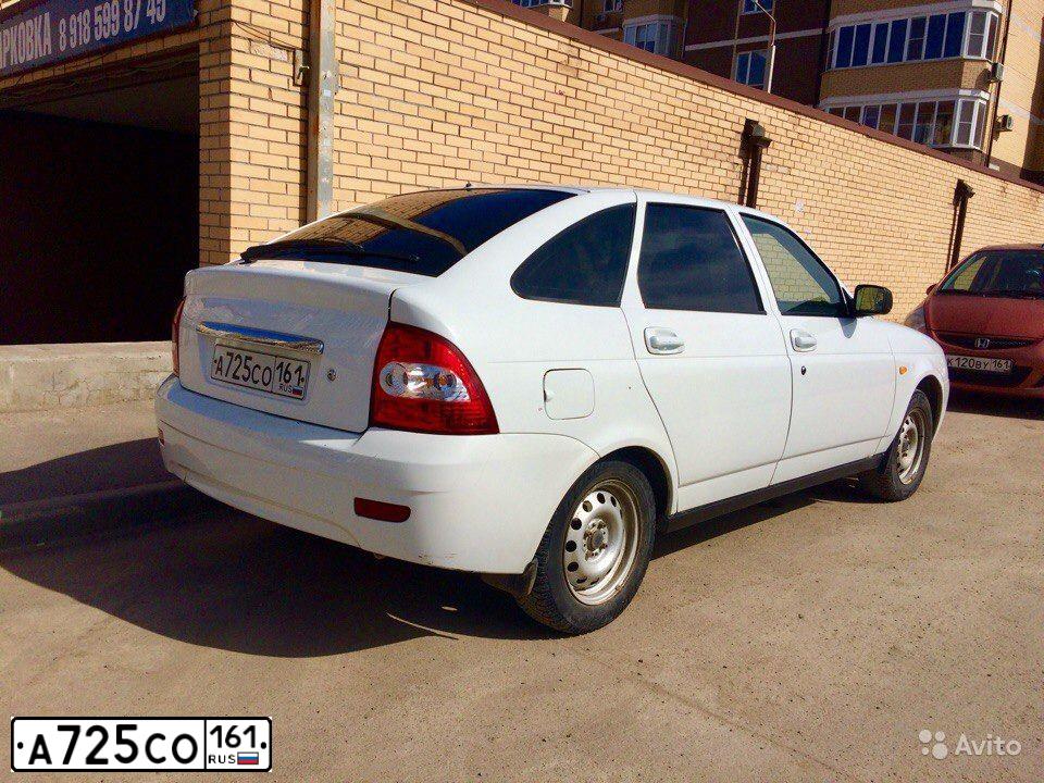 Фото автомобиля LADA 2172 PRIORA, 2010 — госномер А876ВА180. Цвет: Белый