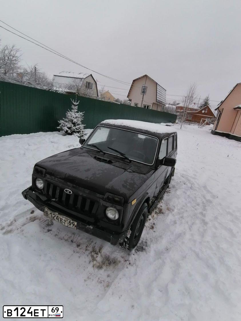 Фото автомобиля VAZ ВАЗ 21312, 1998 — госномер В124ЕТ69. Цвет: ФИОЛЕТОВЫЙ
