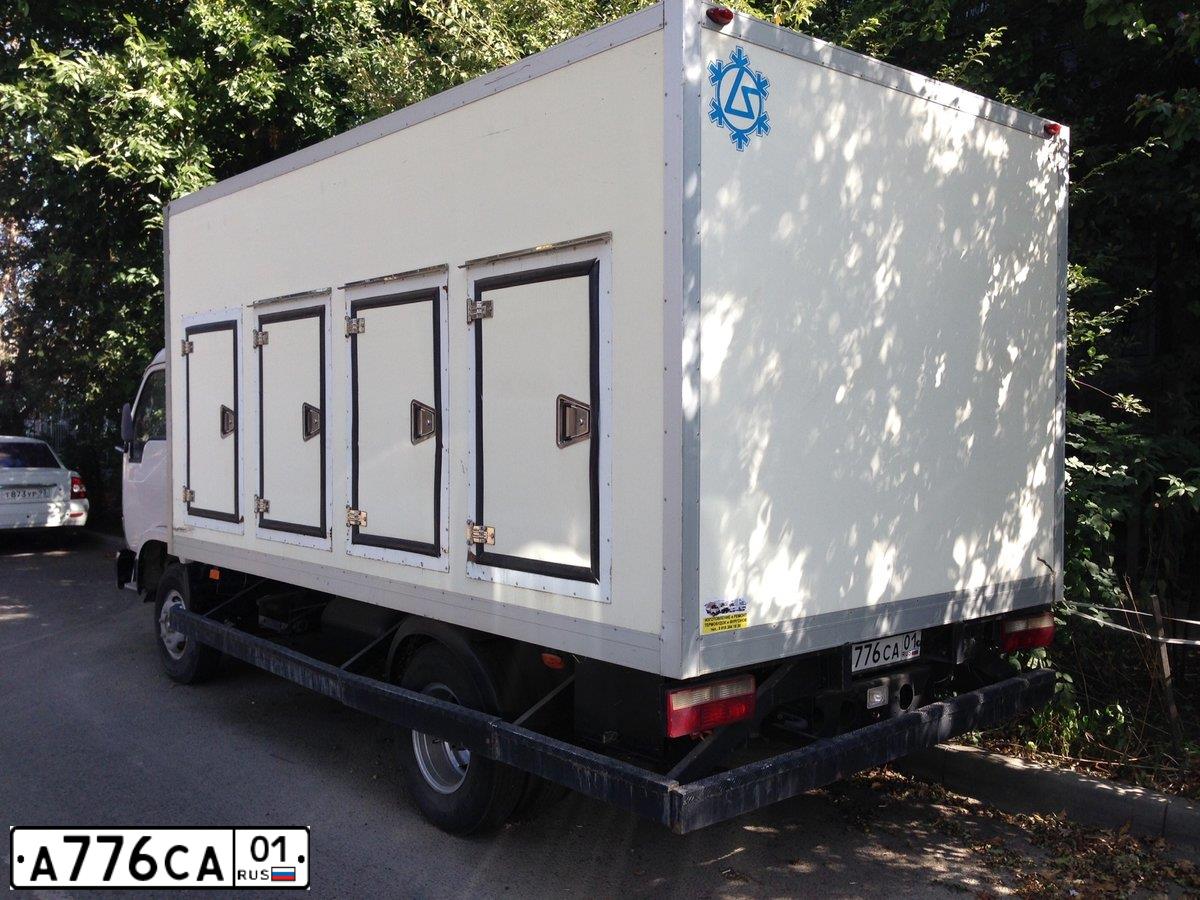 Фото автомобиля DONGFENG 1045, 2006 — госномер В097УУ126. Цвет: ОРАНЖЕВЫЙ