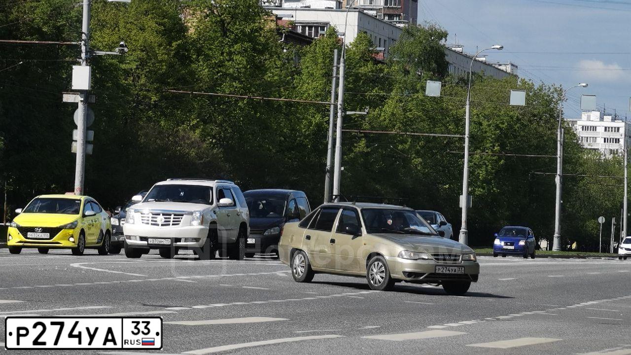 Фото автомобиля DAEWOO O NEXIA, 2009 — госномер Р274УА33. Цвет: ПЕСОЧНЫЙ