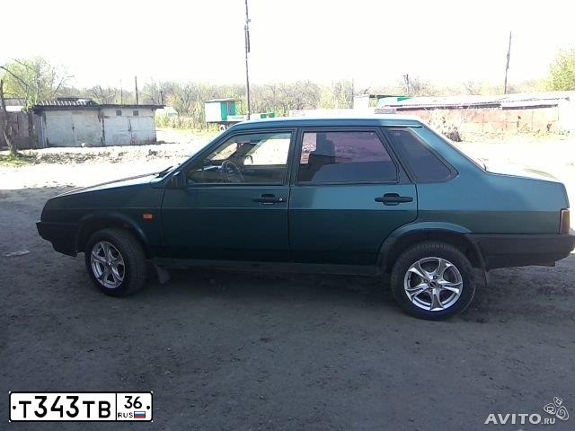 Фото автомобиля LADA 2109 SAMARA, 1999 — госномер О084ЕХ99. Цвет: ЗЕЛЕНЫЙ