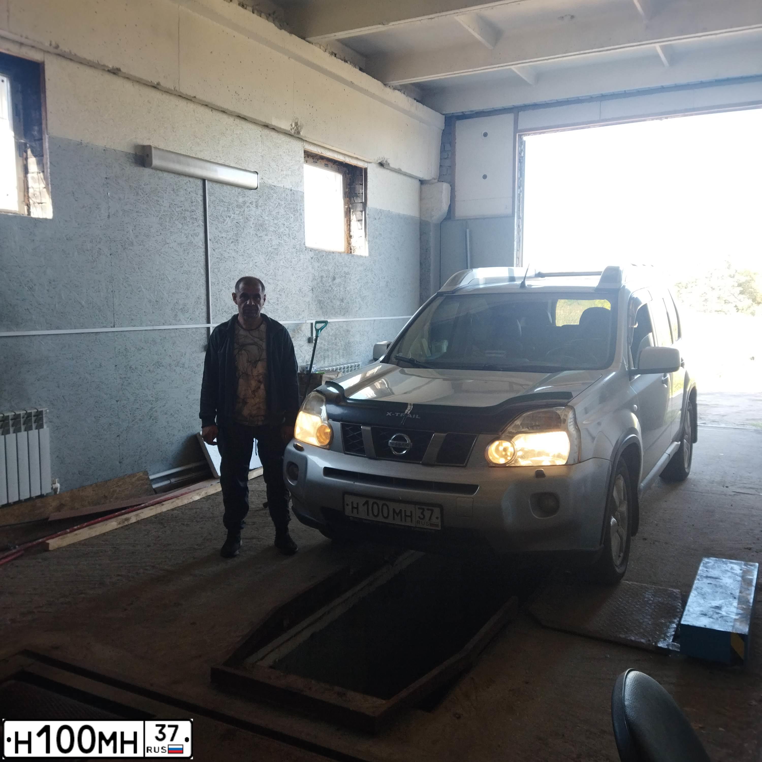 Фото автомобиля NISSAN X-TRAIL, 2010 — госномер В068СК37