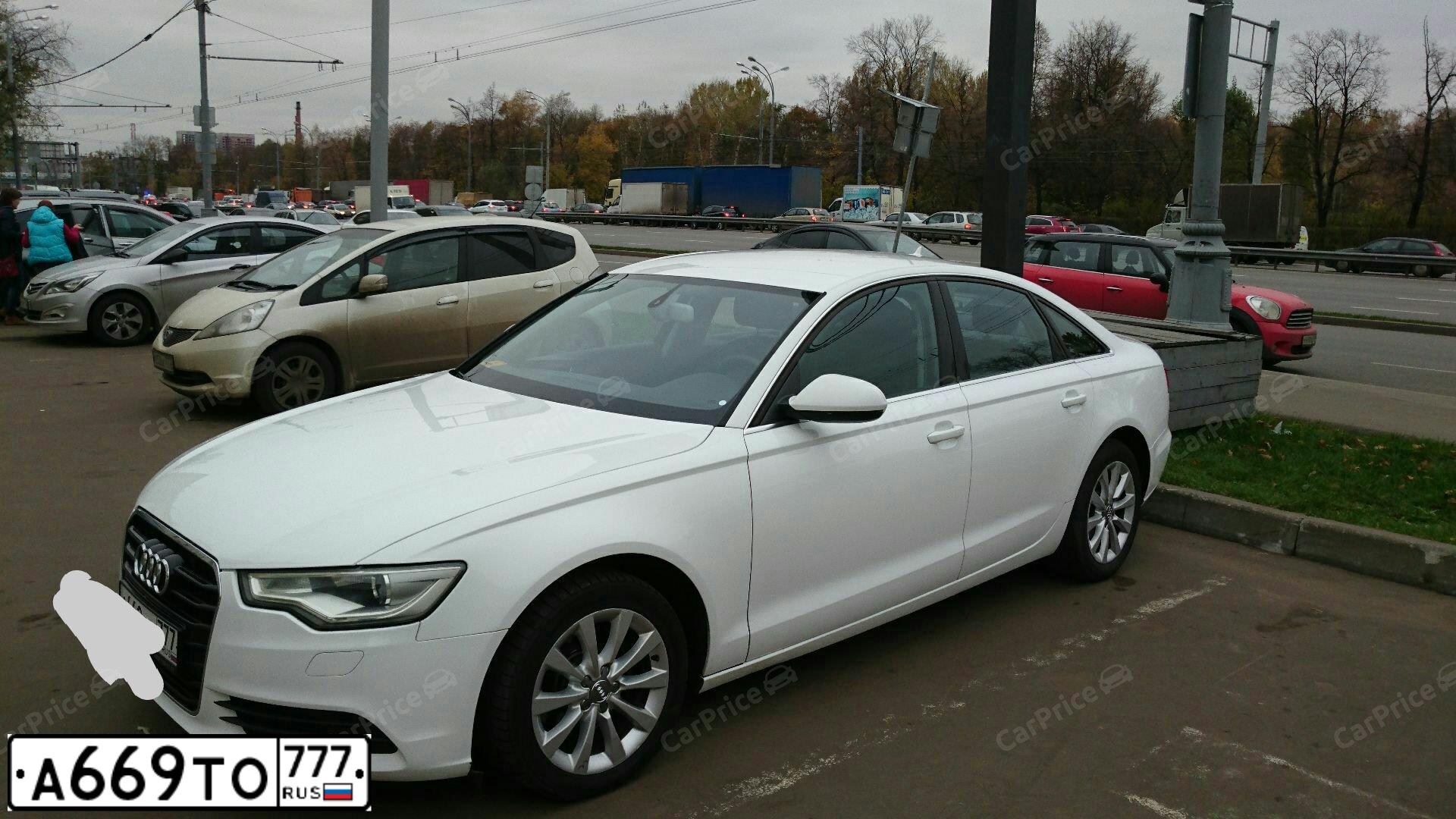 Фото автомобиля AUDI A6, 2012 — госномер В493УС33