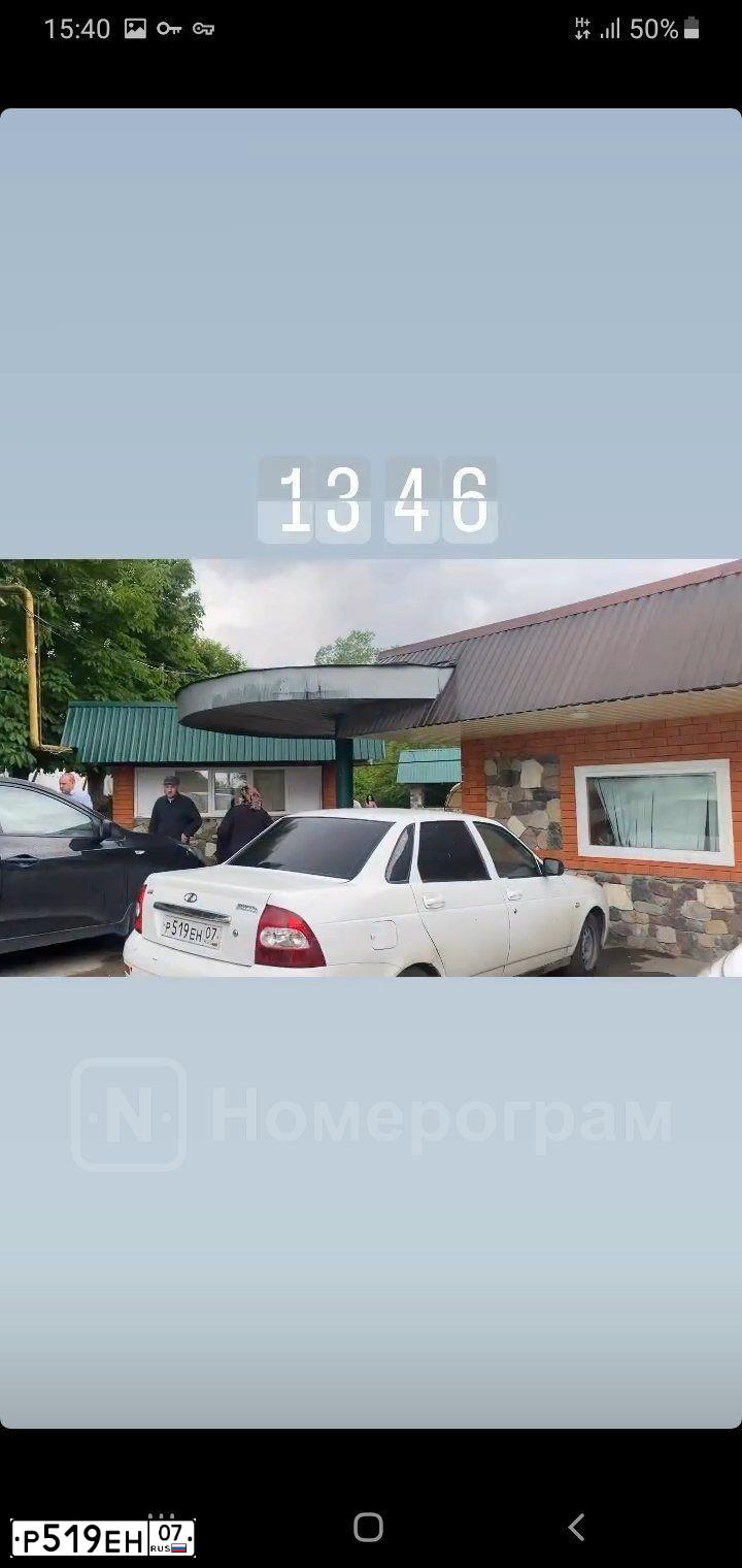 Фото автомобиля LADA PRIORA, 2010 — госномер С187МХ07. Цвет: БЕЛЫЙ