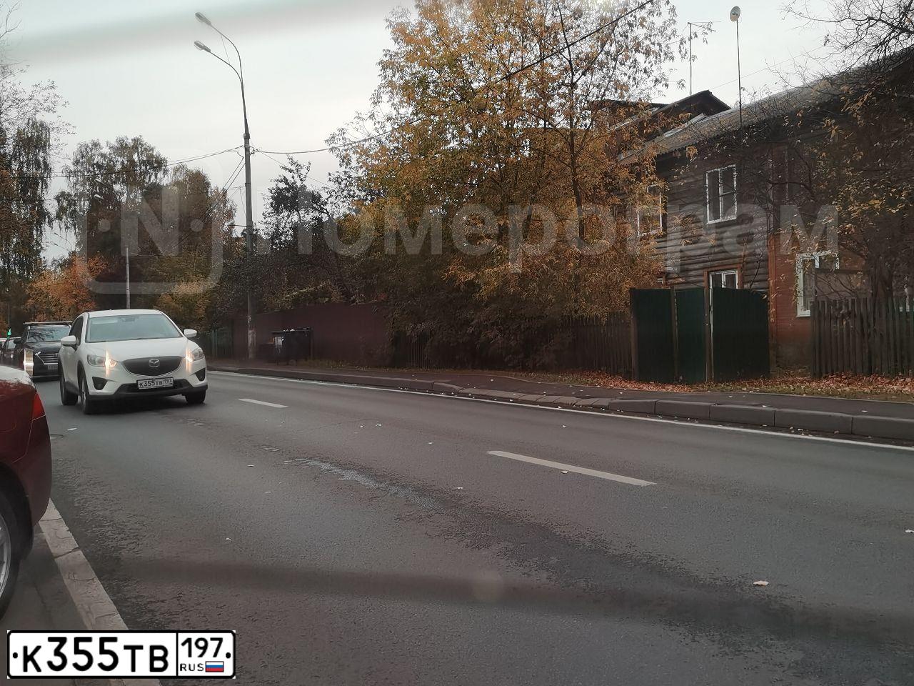 Фото автомобиля MAZDA CX-5, 2012 — госномер К355ТВ197. Цвет: БЕЛЫЙ