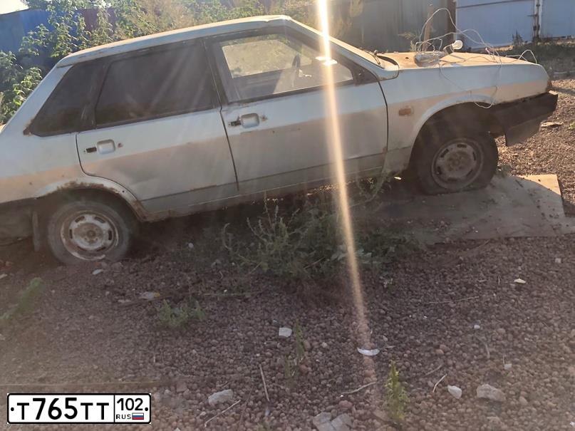 Фото автомобиля LADA 1119 KALINA, 2012 — госномер Т765ТТ102. Цвет: СЕРЕБРИСТО-КРАСНЫЙ