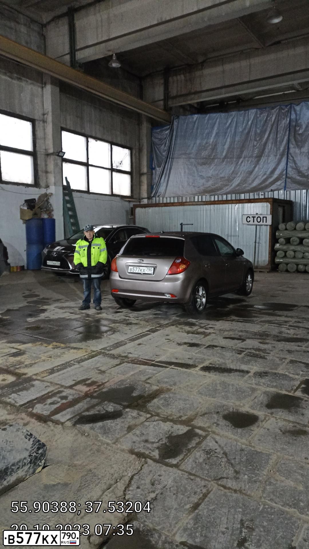 Фото автомобиля KIA CEED, 2008 — госномер Х225ОС31