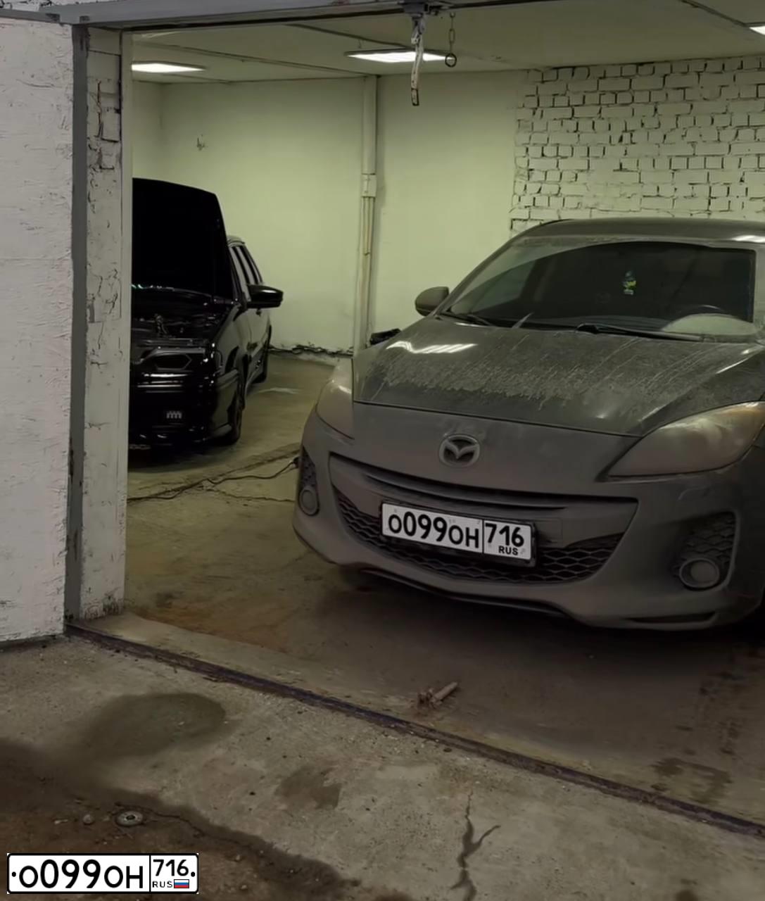 Фото автомобиля MAZDA 3, 2012 — госномер О099ОН716. Цвет: ЧЕРНЫЙ
