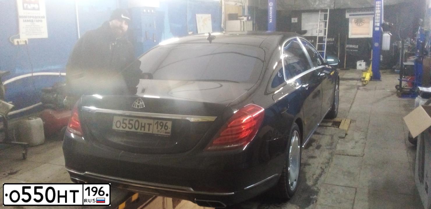 Фото автомобиля MERCEDES S-KLASSE, 2015 — госномер К001ХТ196